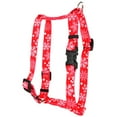 thumbnail image 1 of Yellow Dog Design Red Snowflakes Roman Harness, 1 of 1