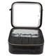 thumbnail image 1 of Bolsa De Maquillaje Con Espejo LED, Bolso Cosmético Cargando Con Ergonómico De Espejo Iluminado Para Viajar, 1 of 7