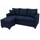 thumbnail image 4 of Sala Esquinera El Bazar Store Denver Azul marino, 200x140 cm, Lado derecho e Izquierdo, Lino nacional, Sofa, 4 of 10