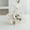 B/White, variant on Dvkptbk Christmas Flowers Christmas Glitter Magnolia with Stems Christmas Tree Decorations Flower Wreath Christmas New Year Decoration Holiday Gift Valentines Day Gifts