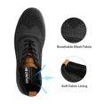 thumbnail image 2 of Bruno Marc Mens Sneaker Casual Walking Athletic Shoes Breathable Fashion Sneaker ZERO-02 BLACK/GREY Size 9, 2 of 5