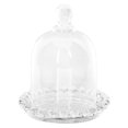 thumbnail image 2 of 1 Set of Transparent Dessert Plate Decorative Cake Tray Household Cake Plate Cake Accessory, 2 of 3