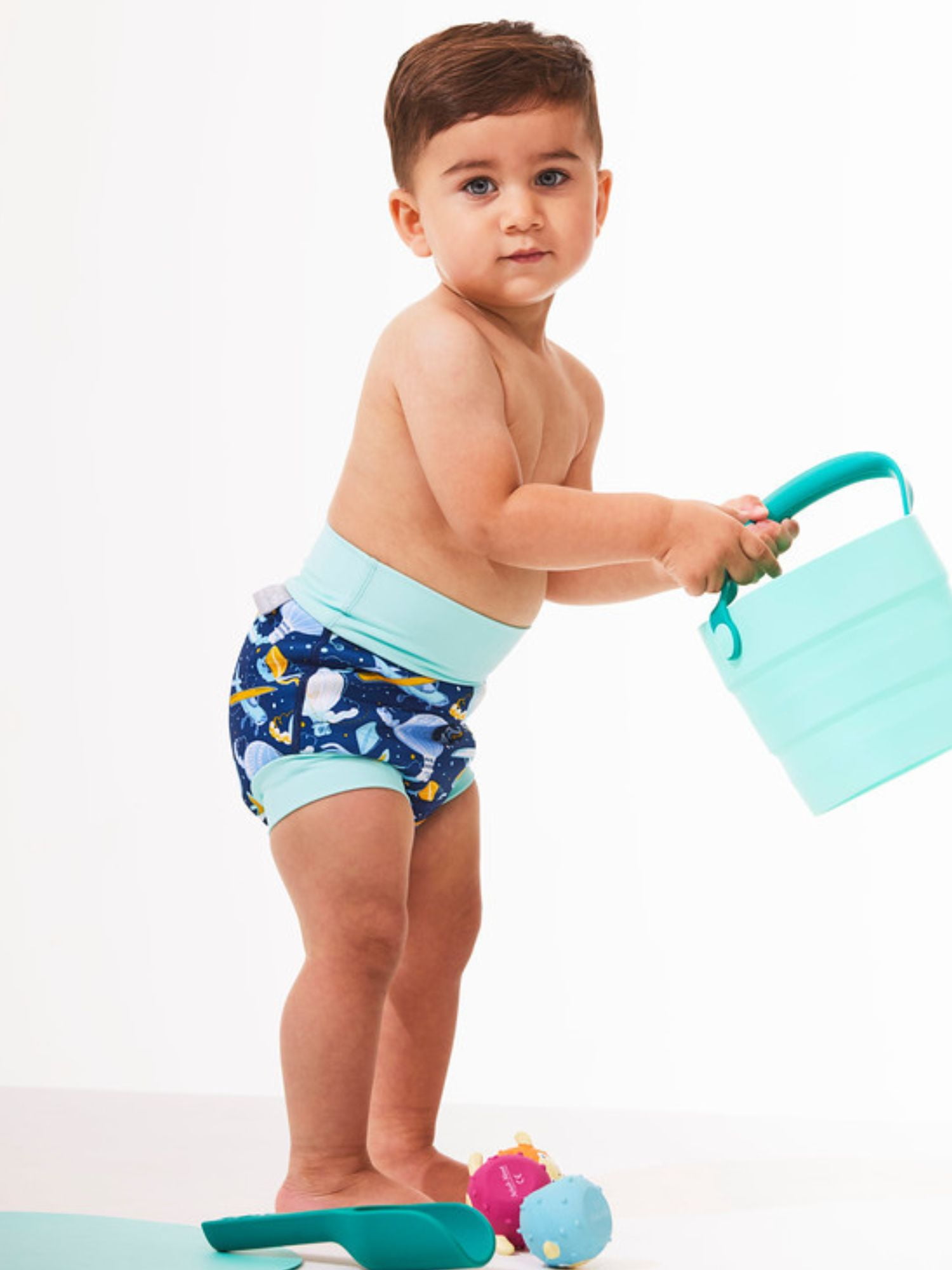 Splash About Splash Jammer Duo – Pannolino Costume Da Bagno Riutilizzabile Per Bebè E Toddler, Unisex