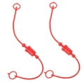 thumbnail image 5 of OUNONA Hydraulic Hose Dust Caps and Plugs Red Plastic for Home 2Sets, 5 of 8