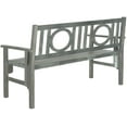 thumbnail image 5 of Safavieh Piedmont Indoor/Outdoor Modern Folding Acacia Bench, 5 of 8