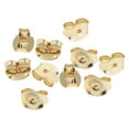 thumbnail image 4 of 10 piezas de respaldos de pendientes Yuyangstore para pendientes pernos Medio dorado Tapones para los oídos de plata esterlina, 4 of 8
