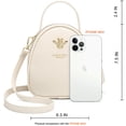 thumbnail image 4 of Bolsos cruzados pequeños Bolso de hombro para mujer Elegantes bolsos de mensajero para mujer Monedero y bolsos Cartera, 4 of 5