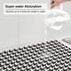 thumbnail image 5 of Fotbe Houndstooth Black And White Alfombrilla de Secado para Cocina con Estampado, 18x24 Pulgadas, 5 of 7