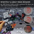 thumbnail image 2 of Espada CZYY de Initiative Tracker en la base de piedra con 12 banderas, 2 of 8