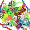 thumbnail image 4 of 60-Piece Surprise Eggs Set with Mini Toys - Easter Egg Hunt, Birthday Party Favors, Klds Fun Game for B0ys & Toddlers, Assorted Mini Cars, Animals, Rings, Safe Plastic Toys for ChiIdren Ages 5+, 4 of 7