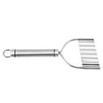thumbnail image 4 of 2pcs Stainles Steel Creative Crinkle Cutter Cutting Tool French Fry Slicer Potato Cutter (Silver), 4 of 4
