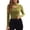 a-Green6117, variant on VNKIDY Women's Solid Color Long Sleeve Turtleneck T Shirts Hollow Out Decor Ribbed Slim Fit Pullover For Casual Daily Office Street Wear Cozy Tops