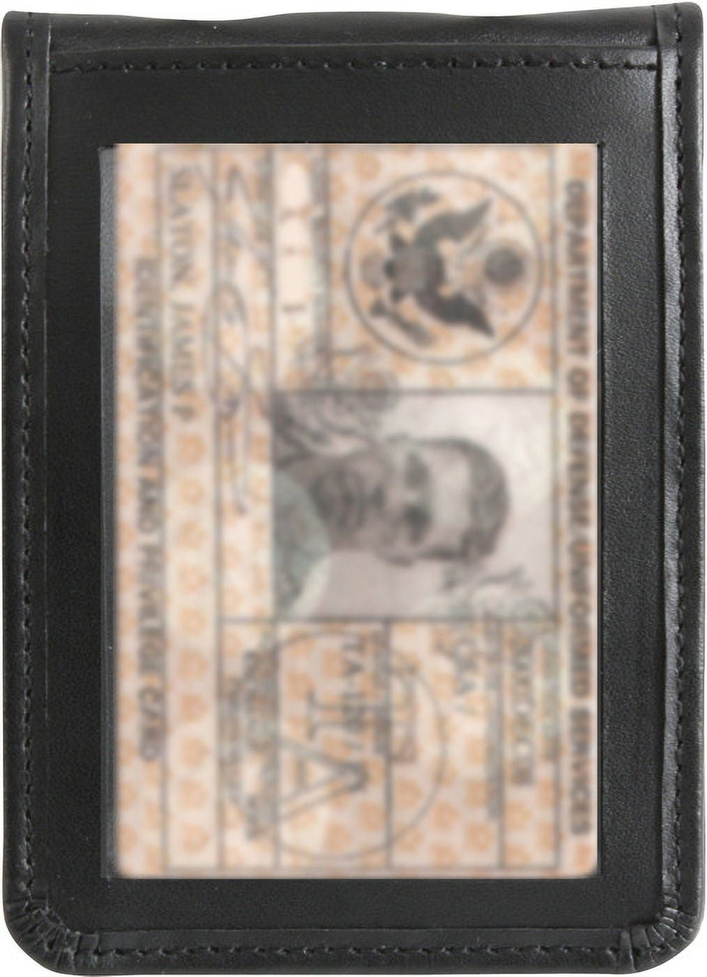 Rothco Leather Neck Identification Badge Holder