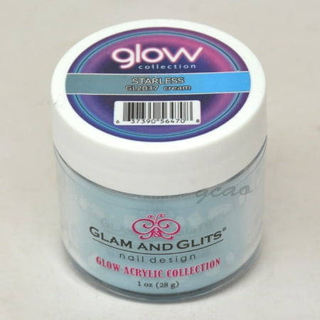 Glam and Glits GLOW ACRYLIC Glow in the Dark Nail Powder 2037 (Best Place For Acrylic Nails)