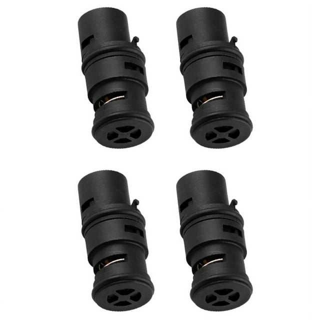 4X Oil Cooler Radiator Coolant Expansion Thermostat Tank for E46 X3 E53 E83 E85 17111437362