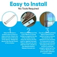 thumbnail image 4 of Lock-It Block-It Regular 4 Device Home Security Window Lock Bar Sliding Door Security Bar & Child Safety Lock, 4 of 5