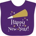 thumbnail image 3 of Inktastic Happy New Year Holiday Boys or Girls Baby Bib, 3 of 4
