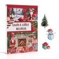 thumbnail image 1 of Libro de pegatinas Depetzo Santa's Little Helpers Christmas 216 unidades, 1 of 9