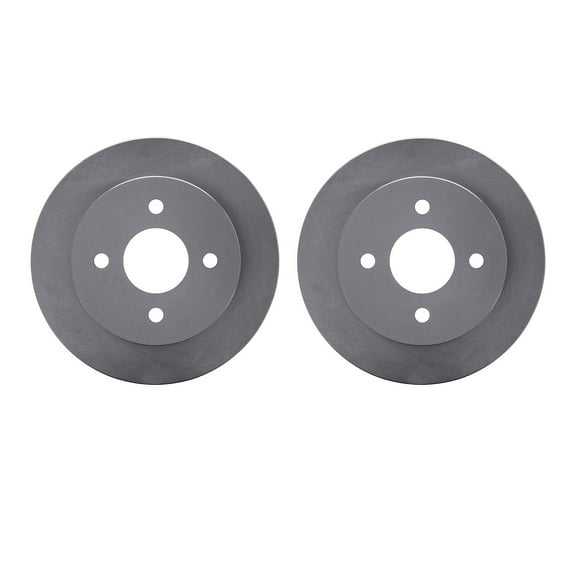 Dynamic Friction Company Rear Brake Rotors 6002-54020