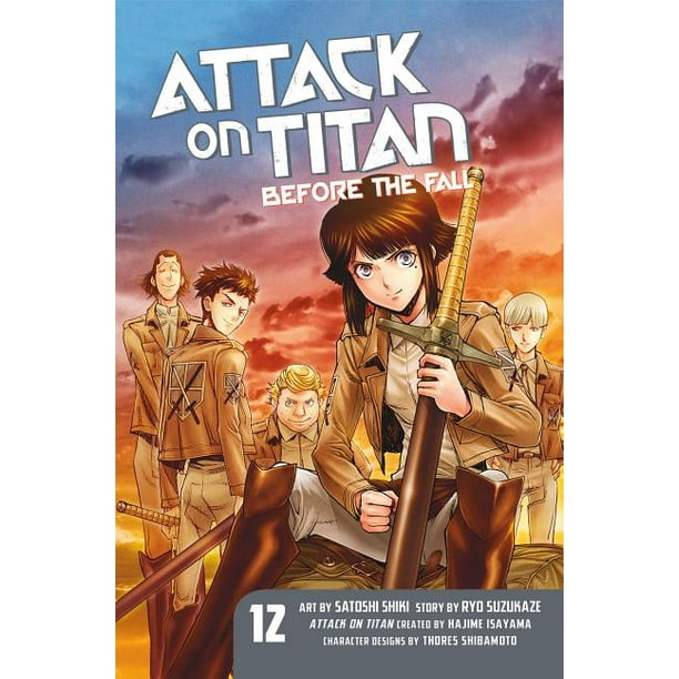 Attack On Titan Before The Fall Attack On Titan Before The Fall 12 Series 12 Paperback Walmart Com