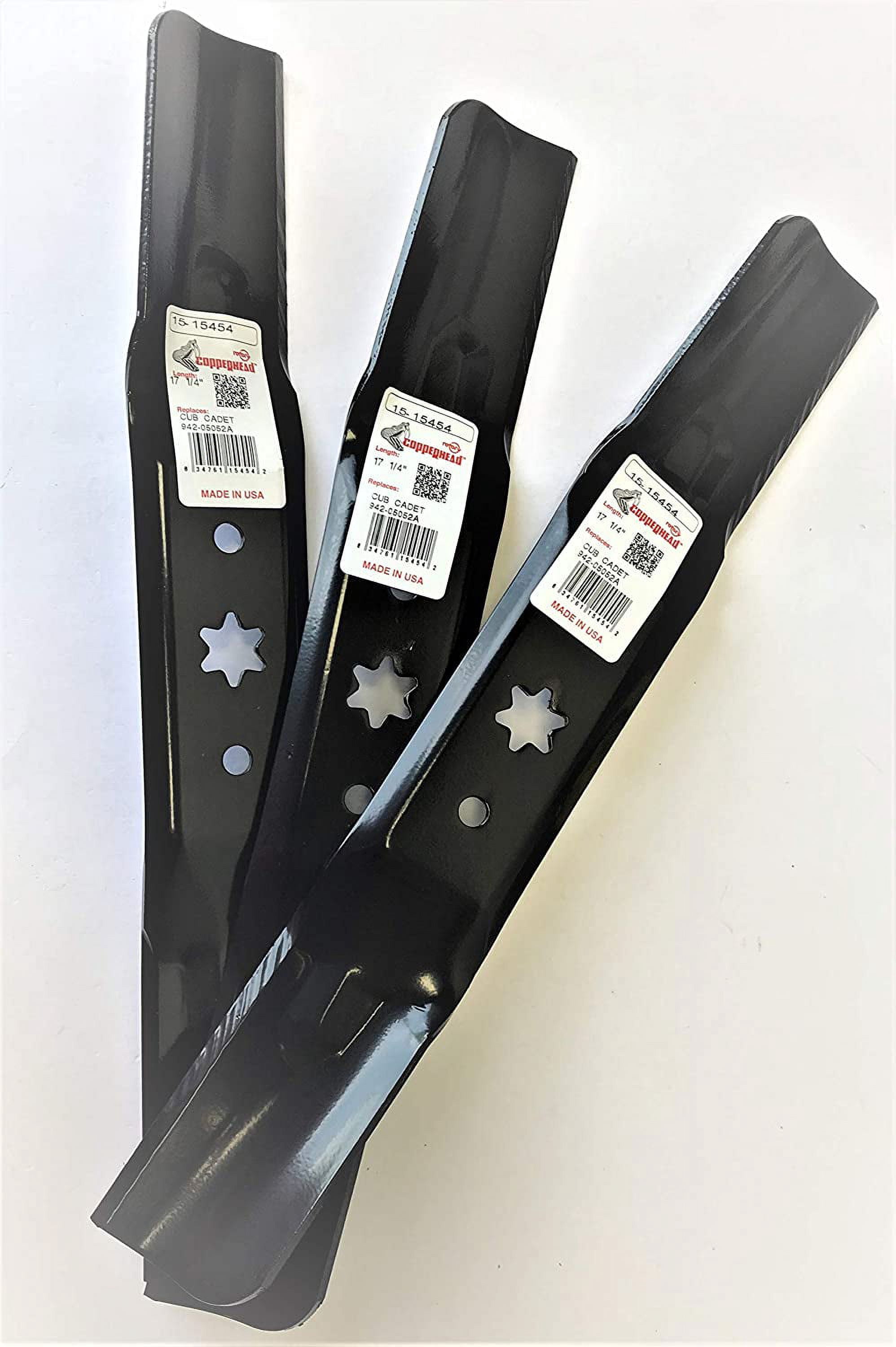 50" Rotary 15454 Lawn Mower Blade Set Cub Cadet 942-05052A LZ50 Massey MF50-22ZT