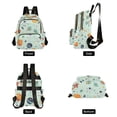 thumbnail image 4 of FORMRS Mini Backpack Purse for Women Quilted Travel Daypack Casual Shoulder Bag, Space Patterns, 4 of 7