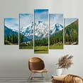thumbnail image 5 of Landscape Wall Decor, Nanga Parbat Artwork, View Canvas Art, Nanga Parbat and Fairy Meadows Landscape, Mountian Landscape Art Canvas, Canvas Wall Decor - Gallery Wrapped, 5 of 9