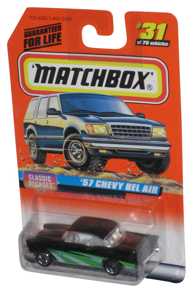 Matchbox Classic Decades (1997) White '69 Camaro SS 396 Toy Car