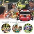 thumbnail image 6 of Yspwyqan Fire truck Print Kids Insulated Lunch Tote Double-Insulated Lunch Bag Holds Lunch Box, Water Bottle, & Snacks Easy to Clean Suitable for Preschool and Elementary School Age Children, 6 of 6