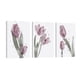 thumbnail image 1 of Cuadro Decorativo Tríptico Vertical Tulipanes Acuarelas Canvas Revolution Set De 3 Cuadros 25x38 cm, 1 of 5