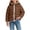 Coffee, variant on YUANxueke Boys Girls Puffer Jacket Zip up Hooded Winter Coat Winter Warm Outerwear,Black,2-3 Years