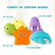 thumbnail image 3 of Baby Bath Toys, Bath Bath Toys 7PCS Marine Bath Toys Set, 3 of 9