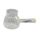 thumbnail image 4 of Jarra de agua de vidrio transparente con asa lateral, cómoda de sostener, multiusos. Forma de rayas, 4 of 8