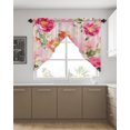 thumbnail image 3 of Cenefa de ventana CAPSCEOLL Pink Poney de poliéster para cocina, 3 of 6