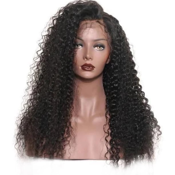 Pelucas frontales del pelo ondulado del cordón de la onda de las pelucas del cabello humano de la peluca frontal del cordón del cabello humano de la onda rizada profunda
