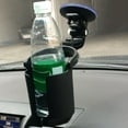 thumbnail image 6 of Adjustable Car Cup Holder for Beverages, Fits Most Vehicles, Black, 6 of 8