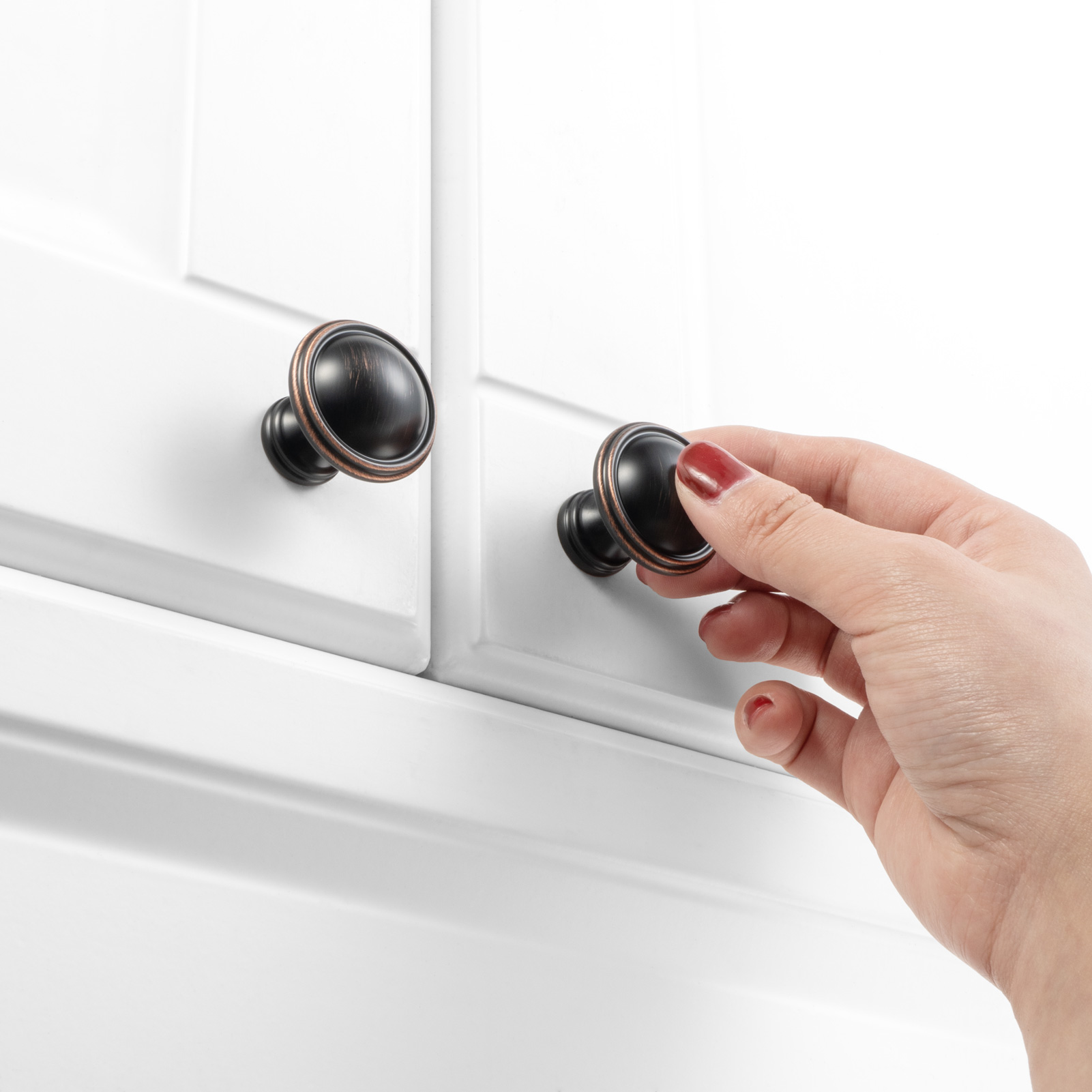 Koofizo 10-Pack Oil Rubbed Bronze Cabinet Knobs photo 3