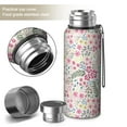 thumbnail image 2 of 20 Oz Pioneer Flower Coffee Tumbler Double Wall Insulated Stainless Steel Water Bottle | Metal Reusable Thermoses Flask with Cup Cap | Leak & Sweat Proof with Anti-Dust Lid, 2 of 7