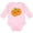 AD-Pink, variant on Inktastic Smiling Pumpkin, Halloween, Orange Pumpkin Boys or Girls Long Sleeve Baby Bodysuit