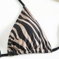 thumbnail image 3 of Xmyrz Womens Bathing Suits Tankinis Stylish Striped Print Lace Print 2 Piece Vacation Lightwiegh Separate Swimsuit Sets Swimwear, 3 of 7