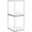 2pack High, variant on PETGLE 12.1''W Clear Stackable Storage Drawers,2 Pack Acrylic Plastic Organizers Bins for Makeup Palettes, Cosmetics, and Beauty Supplies,Ideal for Vanity, Bathroom,Cabinet,Desk Organization