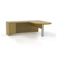 thumbnail image 3 of Mayline AT11LDC 7 ft. x 6 in. Aberdeen Series Suite 11 Peninsula Desk, Mocha, 3 of 4