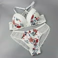 thumbnail image 2 of Sexy Embroidery Lace Extreme Padded Push Up Underwear Bra Set Bra Sets, 2 of 6