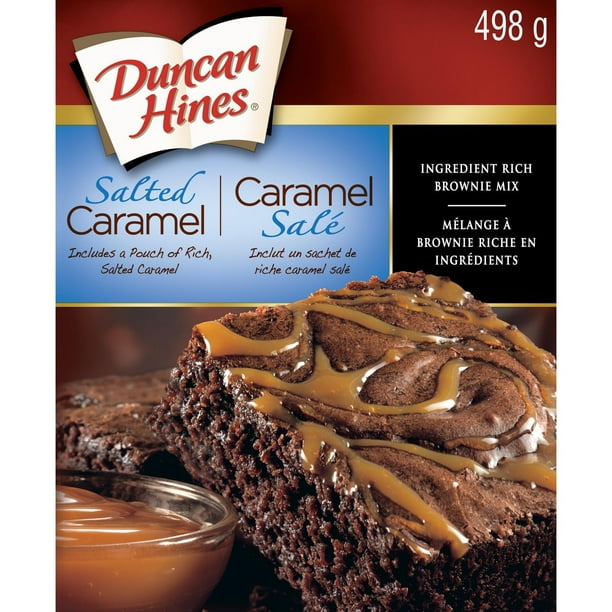 Duncan Hines Salted Caramel Brownie Mix