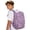 Purple, variant on Mesh Backpacks for School Heavy Duty See Through Net Bookbag Semi-Transparent Net Back Pack for Beach, Swimming, Sports, Work, Travel Red