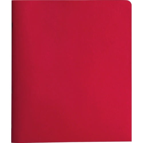 Smead 88059 Heavyweight 2-Pocket Folder w/Tang Fastener Letter 1/2-Inch Cap Red 25/Box 