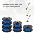 thumbnail image 4 of Trimmer Replacement Spool Line Include 2 Trimmer Cap Compatible Ryobi One+ AC14RL3A 18V, 24V,40V Cordless Trimmers, 4 of 9