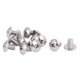 thumbnail image 1 of M5 x 8 mm Tornillos de cabeza de racimo de armazón de acero inoxidable 316 para máquina 12pcs, 1 of 3