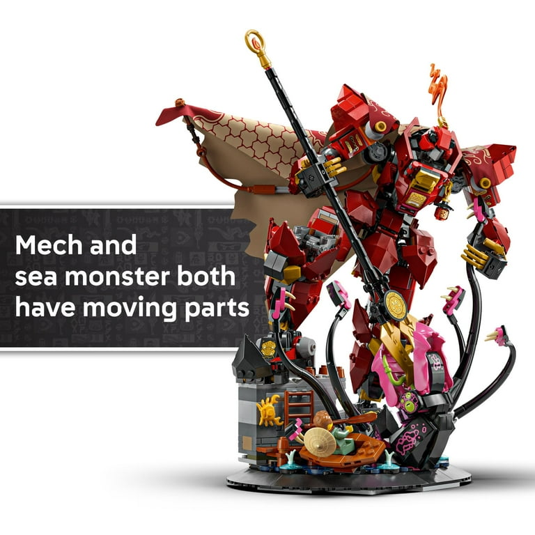 LEGO NINJAGO The Fire Knight Mech Building Set - Model Kit
