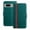 Green, variant on Allytechgroup Flip Wallet Phone Case for Google Pixel 7, RFID Blocking PU Leather Built-in Credit Card Slot Stand Shockproof Full Body Protective for Google Pixel 7, Red